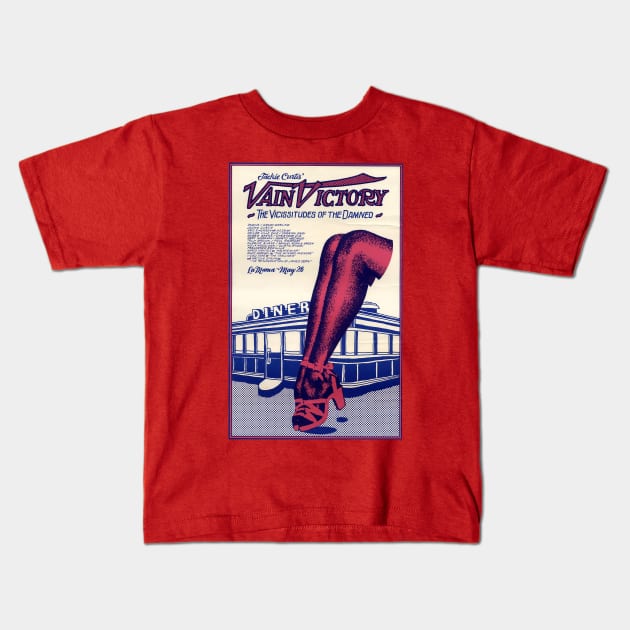 1971 Vain Victory Kids T-Shirt by FauziKenceng